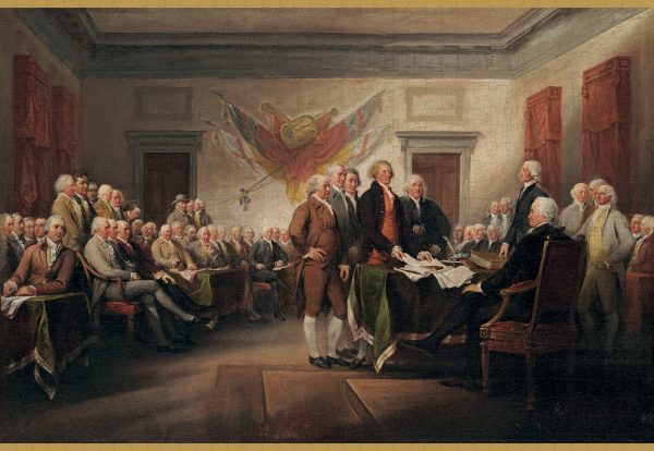 John Trumbull: The Declaration of Independence. July 4. 1776 1000-piece Jigsaw Puzzle - Image 2