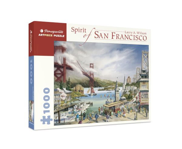 Larry A. Wilson: Spirit of San Francisco 1000-Piece Jigsaw Puzzle