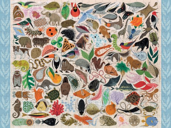Charley Harper: Tree of Life 500-piece Jigsaw Puzzle - Image 2