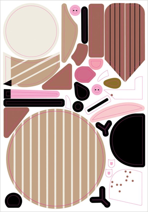 Charley Harper's Sticky Critters: An Animal Sticker Kit - Image 3