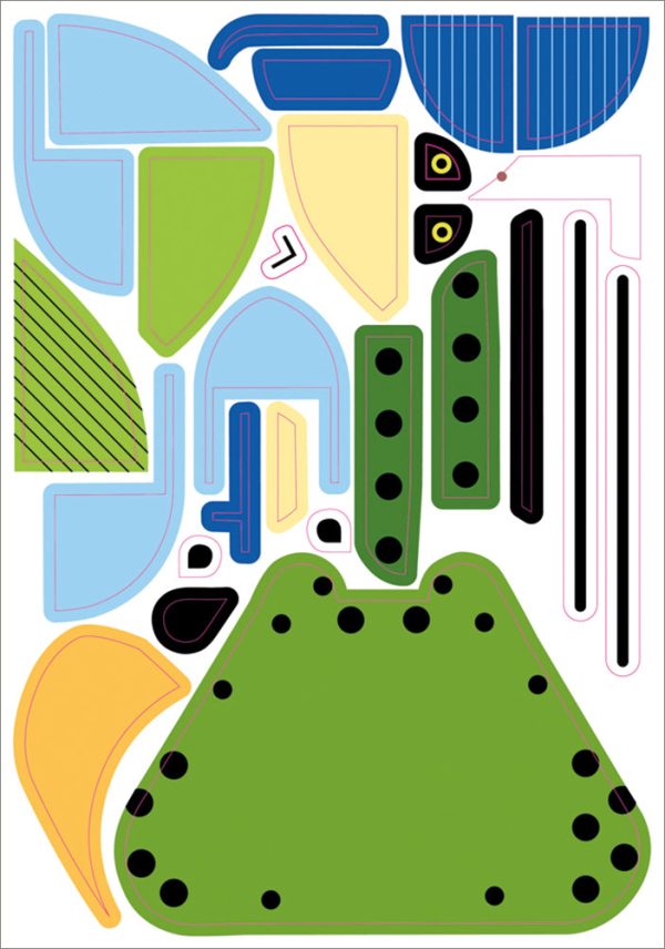 Charley Harper's Sticky Critters: An Animal Sticker Kit - Image 5
