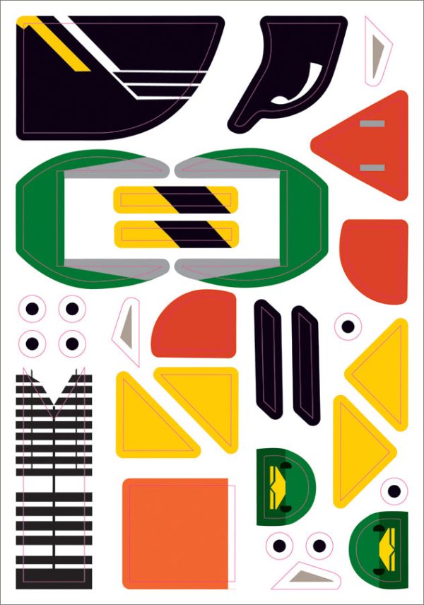 Charley Harper's Sticky Birds: An Animal Sticker Kit - Image 5