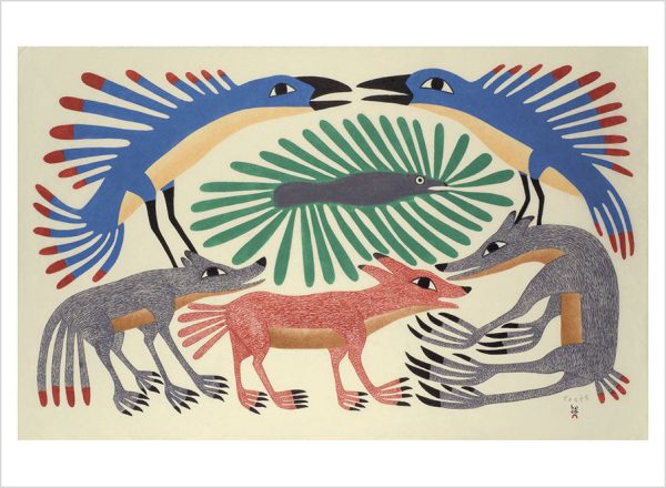 Life on the Land: Inuit Art from Kinngait Book of Postcards - Image 5