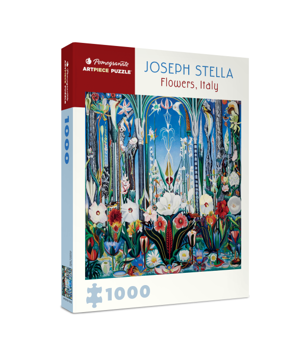 Joseph Stella: Flowers. Italy 1000-piece Jigsaw Puzzle