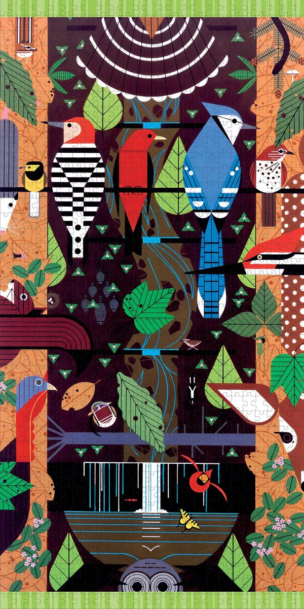 Charley Harper: Birducopia 1000-piece Jigsaw Puzzle - Image 2