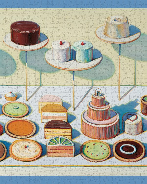 Wayne Thiebaud: Cakes & Pies 1000-piece Jigsaw Puzzle - Image 2
