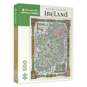 Story Map of Ireland 500-piece Jigsaw Puzzle