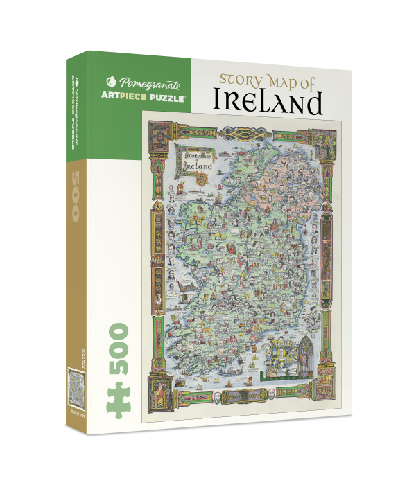 Story Map of Ireland 500-piece Jigsaw Puzzle
