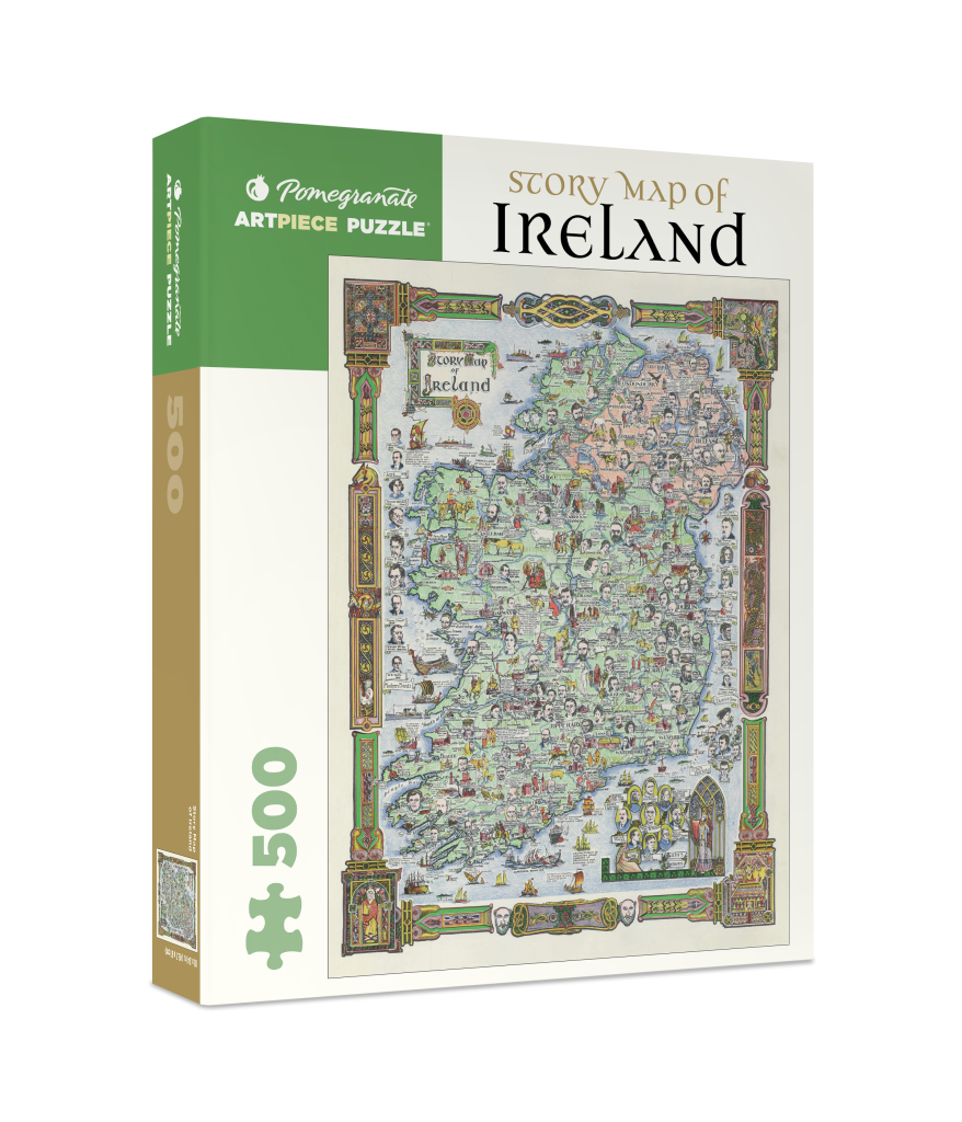 Story Map of Ireland 500-piece Jigsaw Puzzle