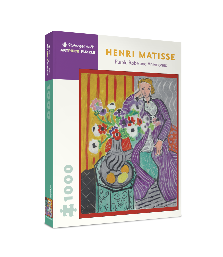 Henri Matisse: Purple Robe and Anemones 1000-piece Jigsaw Puzzle