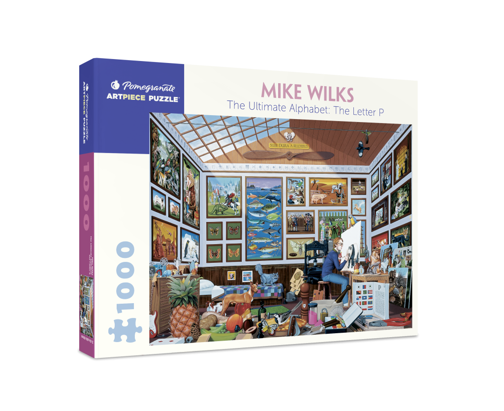 Mike Wilks: The Ultimate Alphabet: The Letter P 1000-piece Jigsaw Puzzle