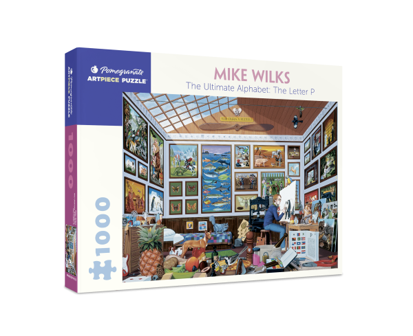 Mike Wilks: The Ultimate Alphabet: The Letter P 1000-piece Jigsaw Puzzle