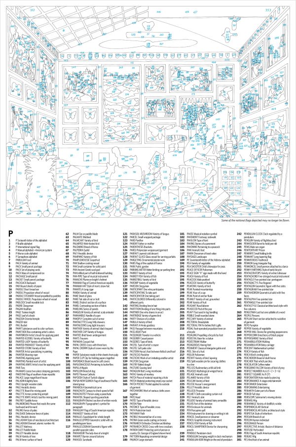 Mike Wilks: The Ultimate Alphabet: The Letter P 1000-piece Jigsaw Puzzle - Image 3