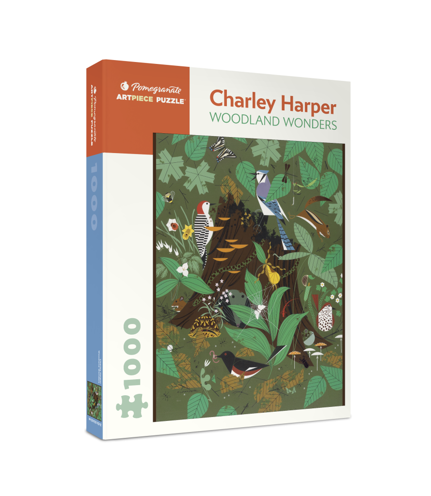 Charley Harper: Woodland Wonders 1000-piece Jigsaw Puzzle