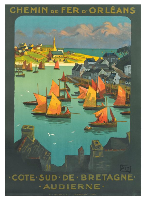France: Vintage Travel Posters Book of Postcards - Image 3