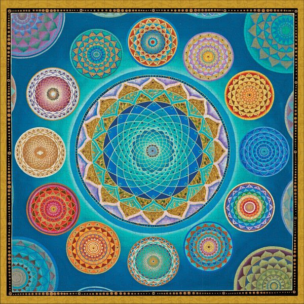 Paul Heussenstamm: Mandala World 1000-piece Jigsaw Puzzle - Image 2