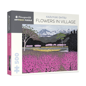 Kazuyuki Ohtsu: Flowers in Village 500-piece Jigsaw Puzzle
