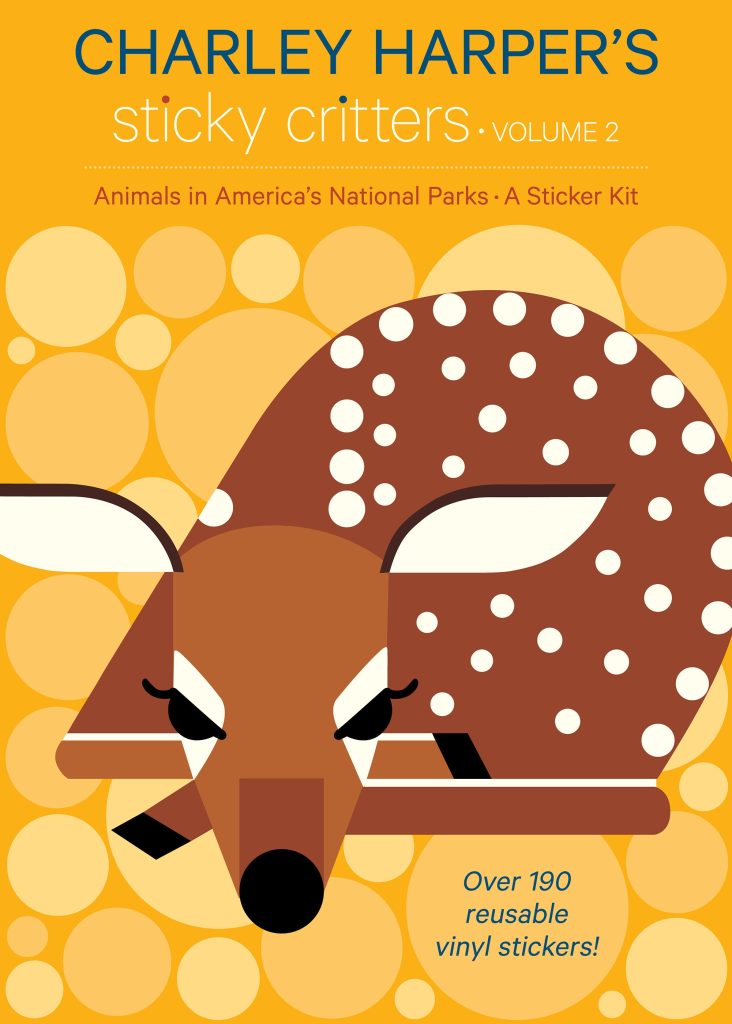 Charley Harper's Sticky Critters. Volume 2: Animals in America's National Parks Sticker Kit