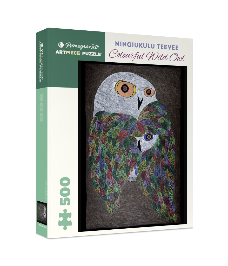 Ningiukulu Teevee: Colourful Wild Owl 500-Piece Jigsaw Puzzle