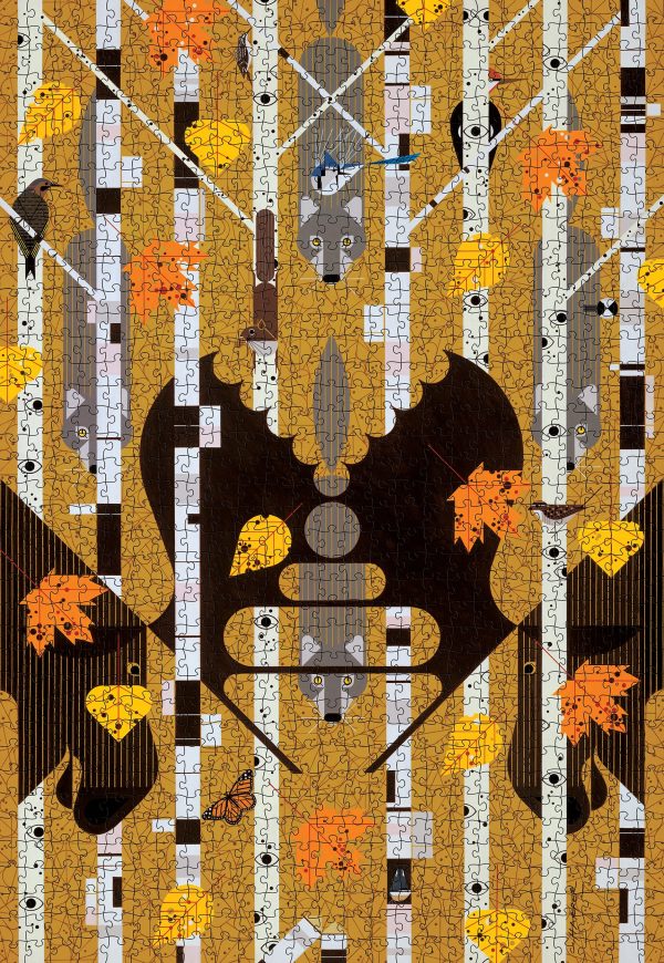 Charley Harper: Isle Royale 1000-Piece Jigsaw Puzzle - Image 2