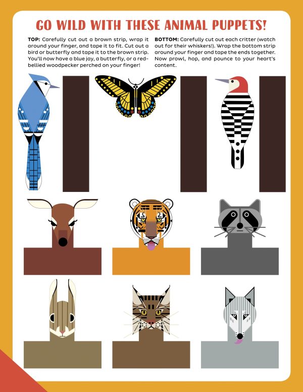 Charley Harper's Art and Animals Activity Book - Image 3