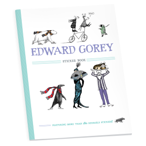 Edward Gorey Sticker Book