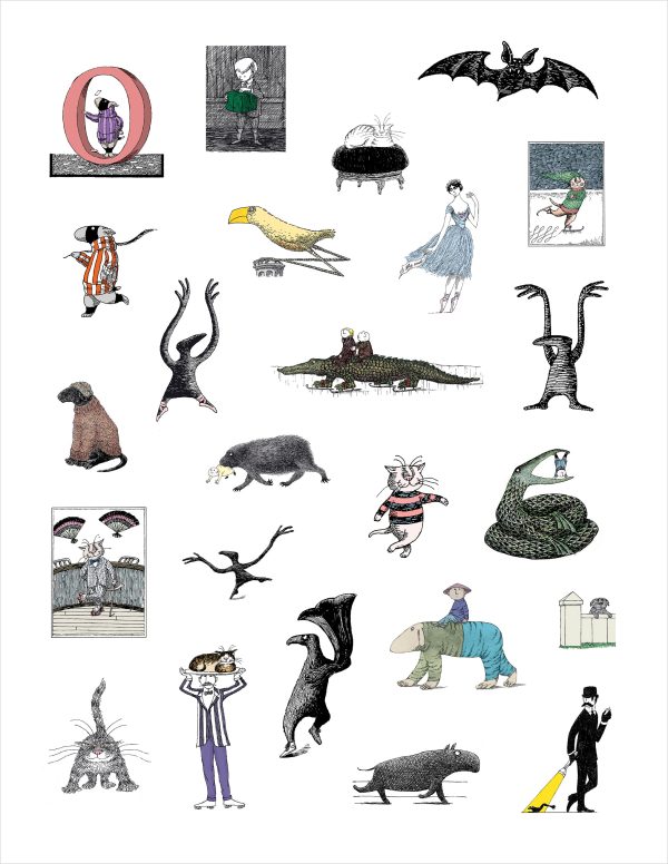 Edward Gorey Sticker Book - Image 3