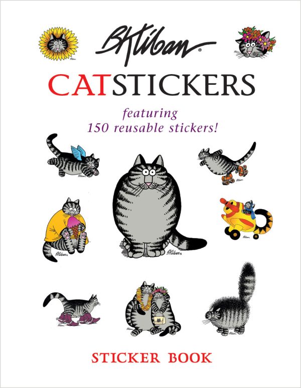 B. Kliban: CatStickers Sticker Book - Image 2