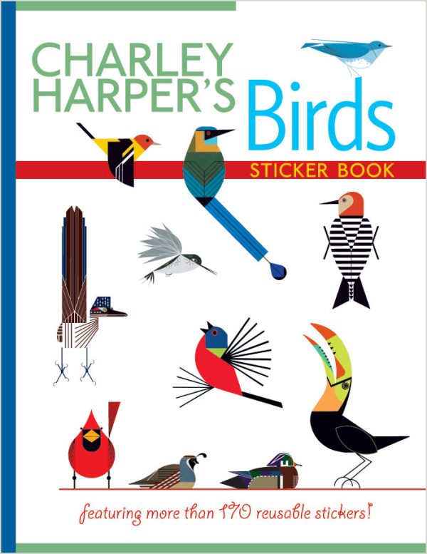 Charley Harper's Birds Sticker Book - Image 2
