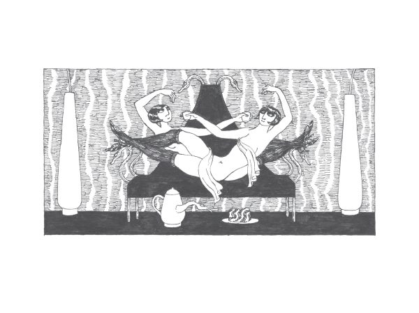 Edward Gorey: The Fraught Settee Slipcase Boxed Notecards - Image 3