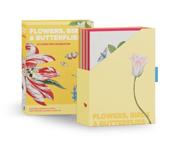 Flowers. Birds & Butterflies Celebrations Boxed Notecards - Image 2