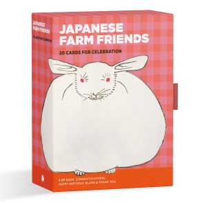 Japanese Farm Friends Celebrations Boxed Notecards