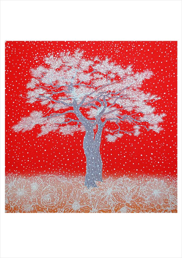 Kyung-Hwa Yu: Snow Flower—Pine Holiday Cards - Image 2