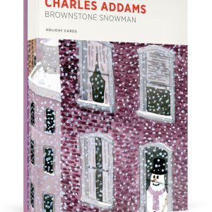Charles Addams: Brownstone Snowman Holiday Cards