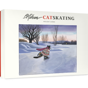 B. Kliban: CatSkating Holiday Cards