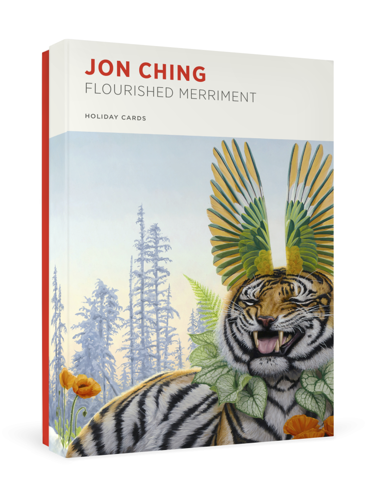 Jon Ching: Flourished Merriment Holiday Cards