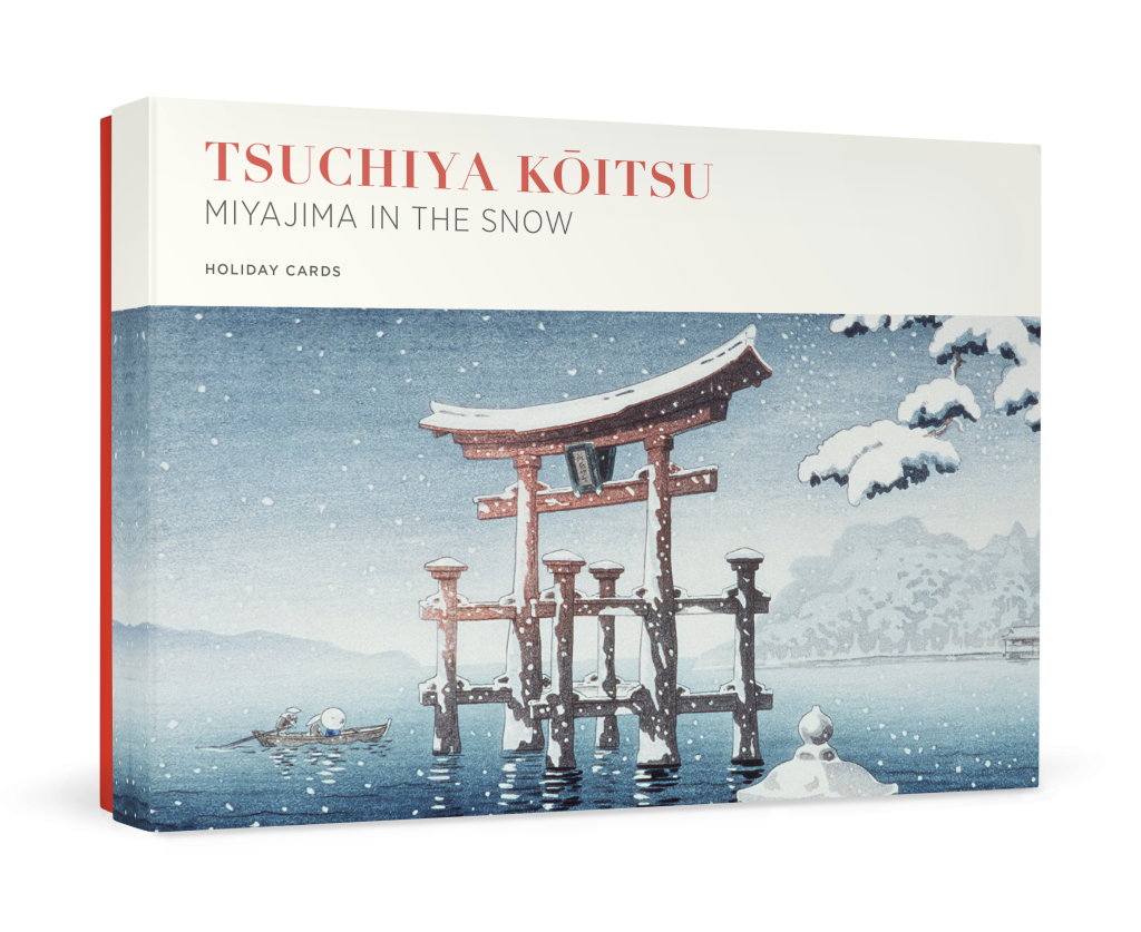 Tsuchiya Kōitsu: Miyajima in the Snow Holiday Cards