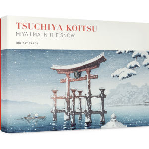 Tsuchiya Kōitsu: Miyajima in the Snow Holiday Cards