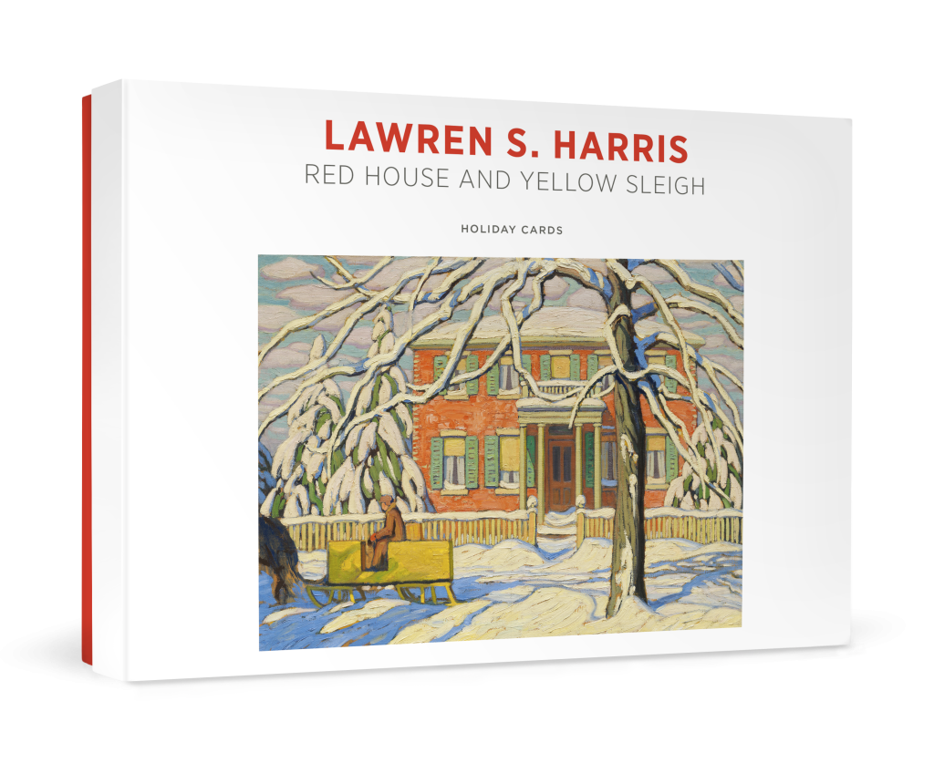Lawren S. Harris: Red House and Yellow Sleigh Holiday Cards
