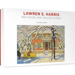 Lawren S. Harris: Red House and Yellow Sleigh Holiday Cards