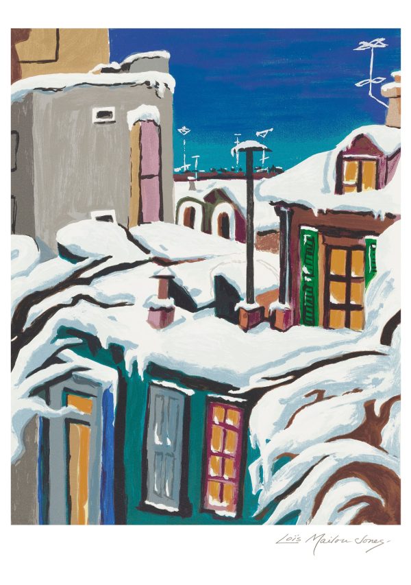 Loïs Mailou Jones: City in Winter Holiday Cards - Image 2