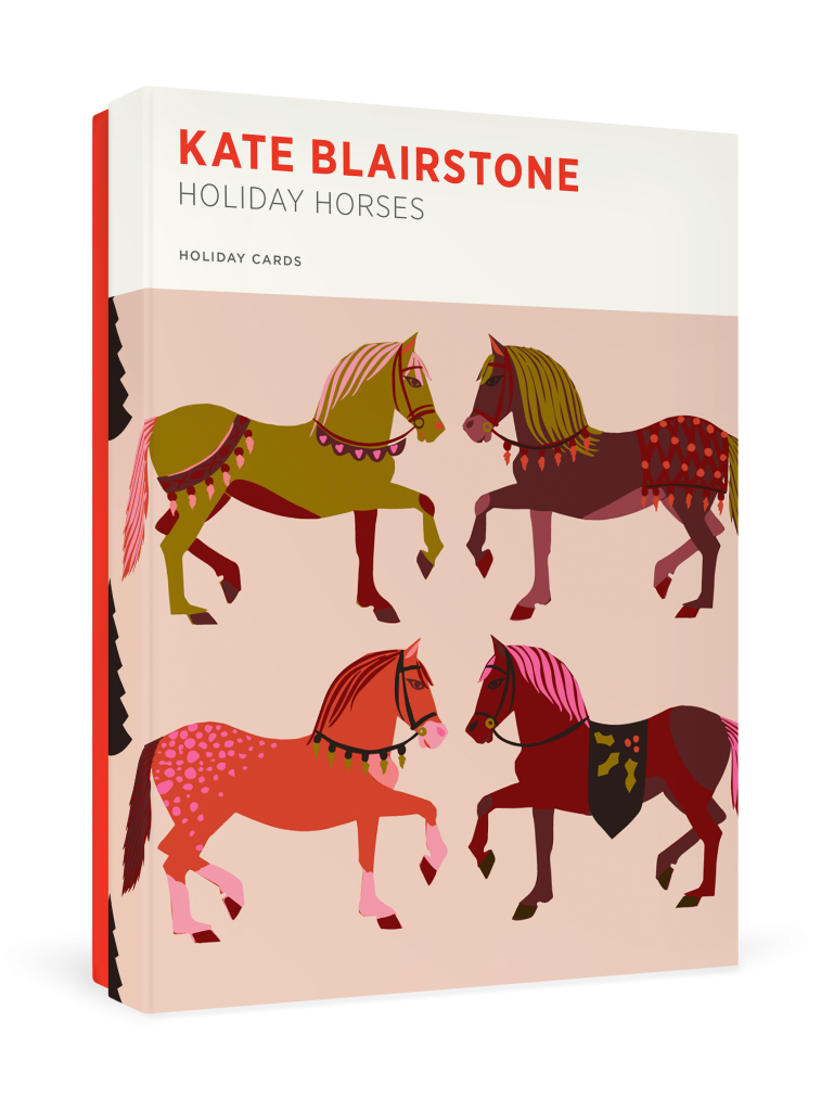Kate Blairstone: Holiday Horses Holiday Cards