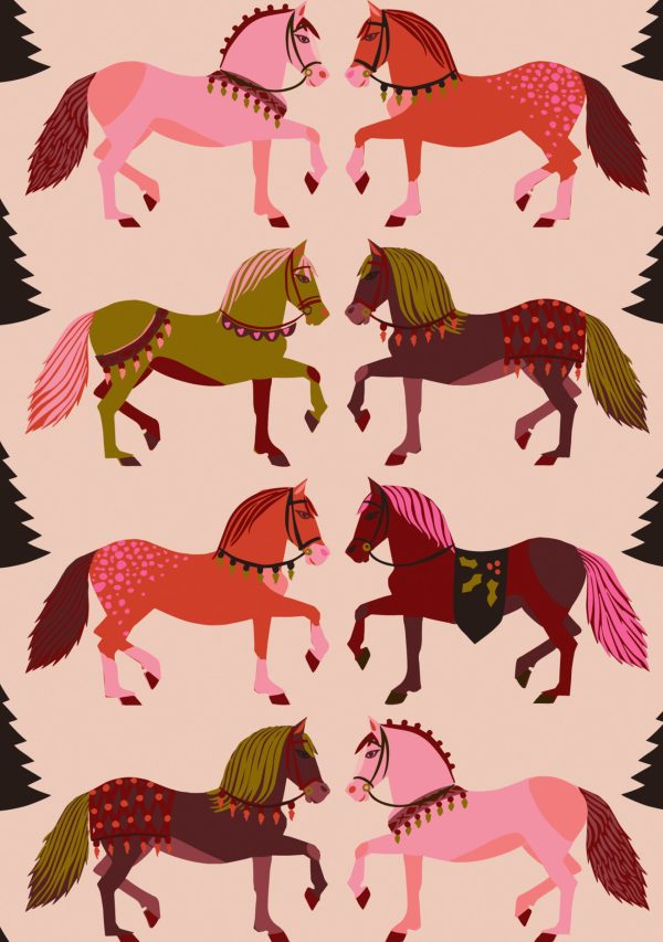 Kate Blairstone: Holiday Horses Holiday Cards - Image 2