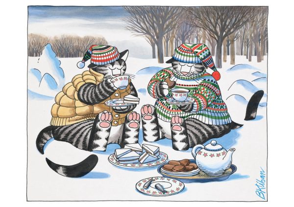 B. Kliban: Cozy Teatime Holiday Cards - Image 2