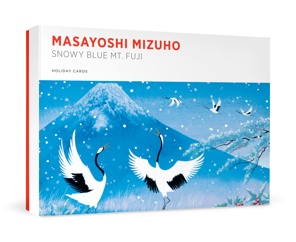 Masayoshi Mizuho: Snowy Blue Mt. Fuji Holiday Cards