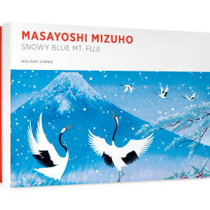 Masayoshi Mizuho: Snowy Blue Mt. Fuji Holiday Cards