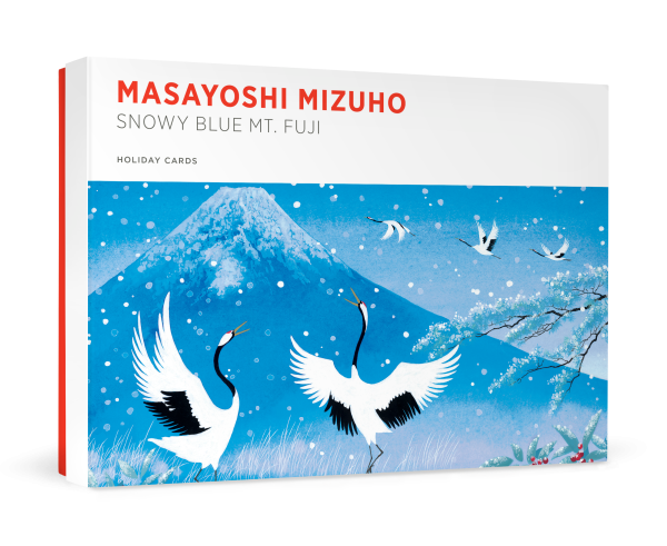 Masayoshi Mizuho: Snowy Blue Mt. Fuji Holiday Cards