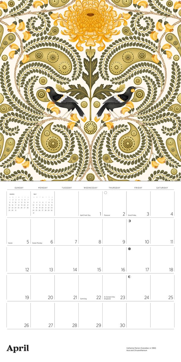 Catherine Marion: Folklore and Flora 2026 Wall Calendar - Image 3