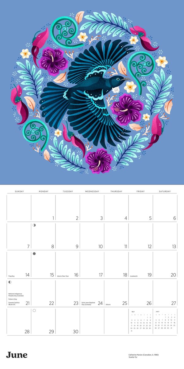 Catherine Marion: Folklore and Flora 2026 Wall Calendar - Image 4