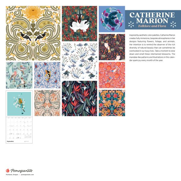 Catherine Marion: Folklore and Flora 2026 Wall Calendar - Image 6